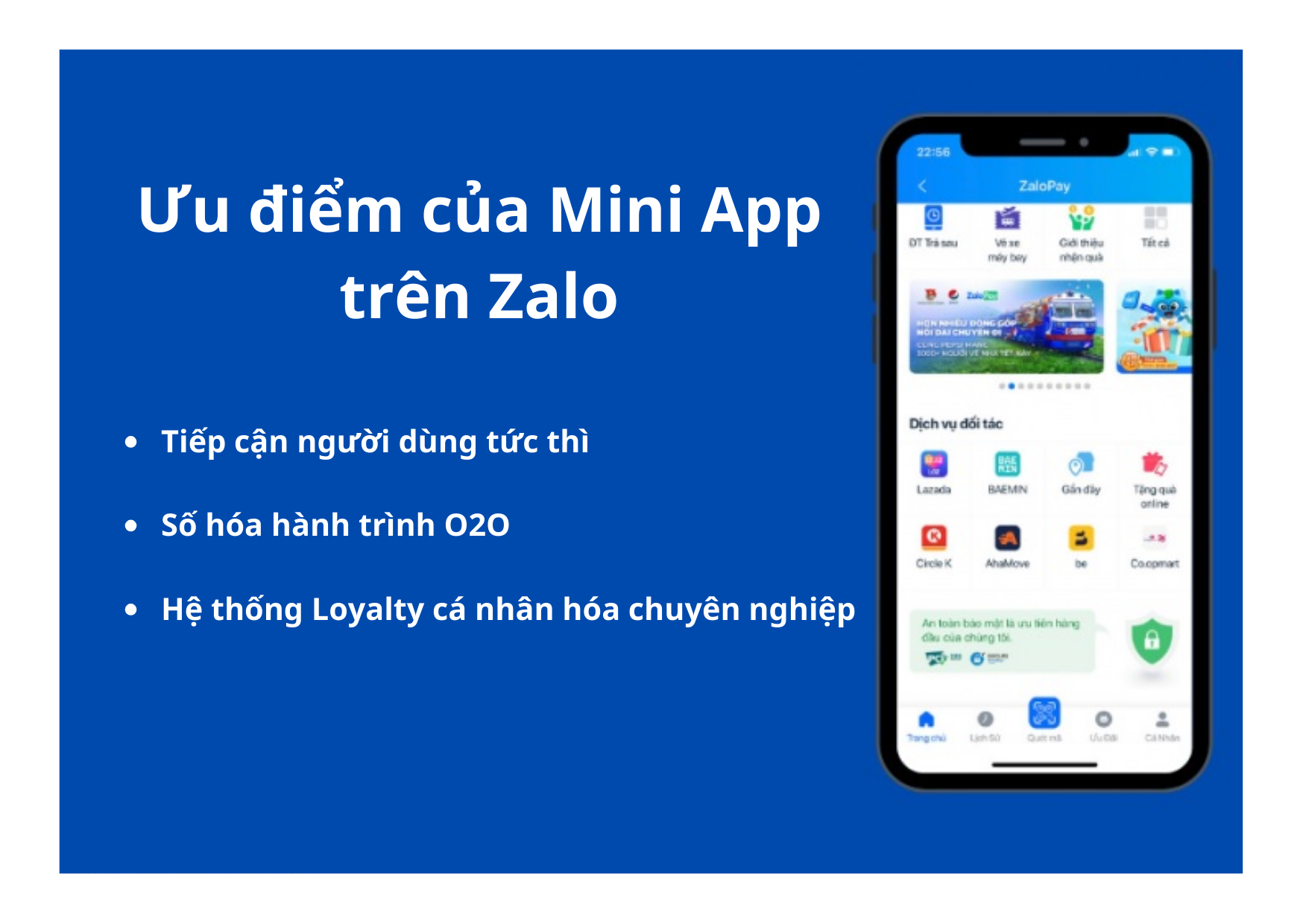 Lợi ích chiến lược của Zalo Mini App cho ngành bán lẻ